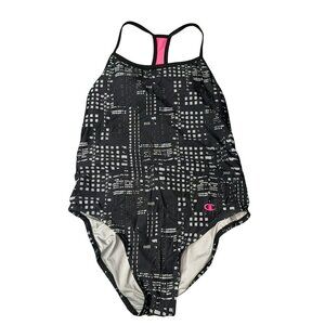 Champion PerforMax Nightscape Print One Piece Swimsuit Women's Large NWT